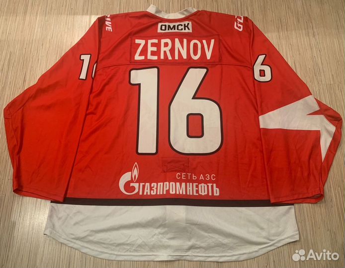 Хоккейный свитер Дениса Зернова / хк 