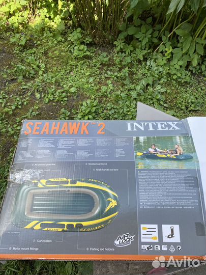 Лодка надувная Intex seahawk2