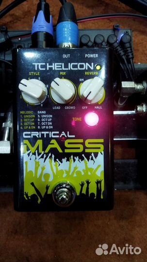 Tc helicon critical mass