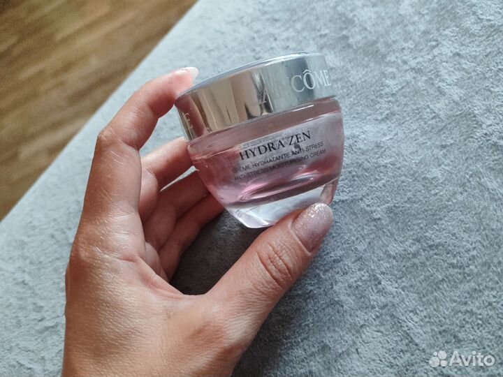 Пустой флакон из под крема lancome