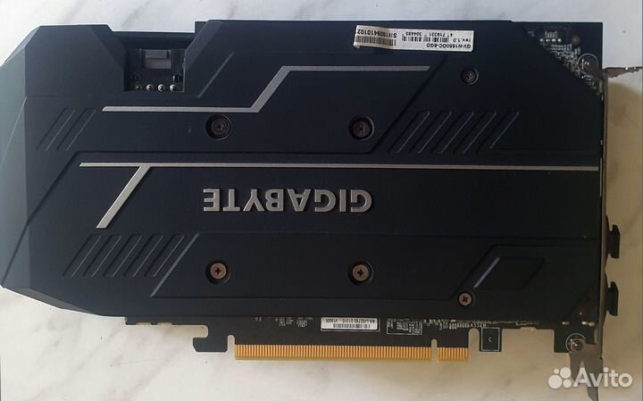 Видеокарта gigabyte GeForce GTX 1660 OC 6GB