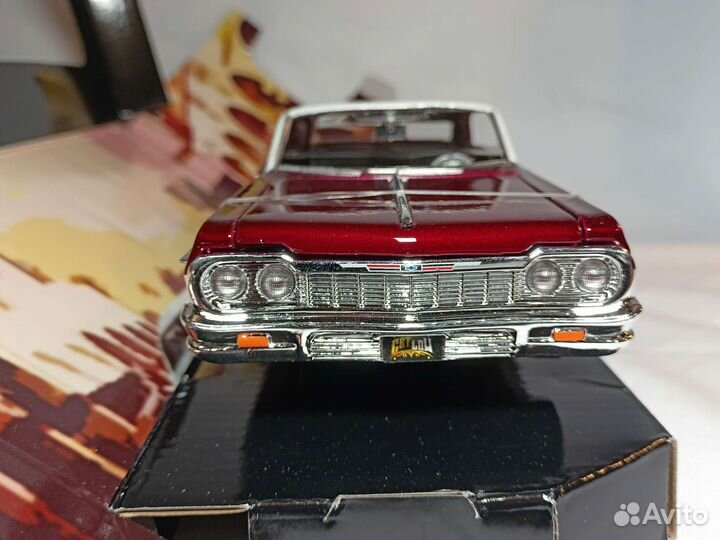 Модель Chevrolet Impala Red 1964 1:24 Motormax