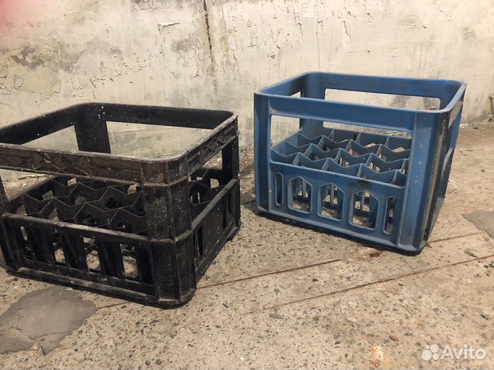 Ящик пластик для бутылок