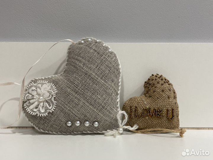 Сердечко, валентинка игрушка ручной работы