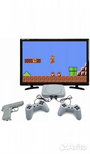 Игровая приставка(денди,8-bit TY-168,пистолет,игры