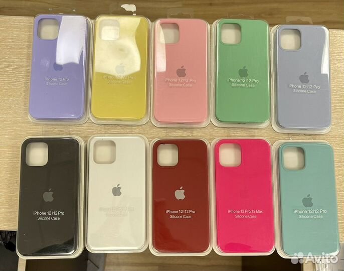 Чехол Silicone Case iPhone 12/12 Pro