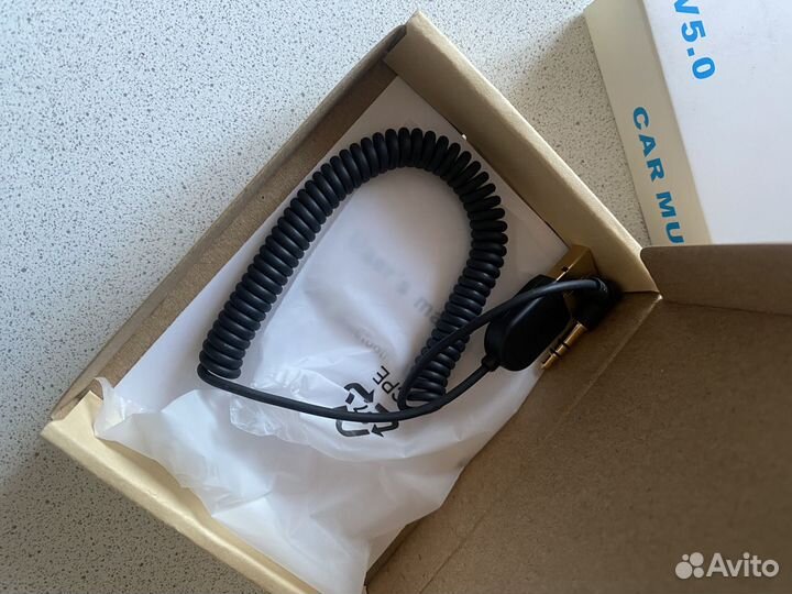 Bluetooth приемник/ блютуз BR-05 с пружинкой
