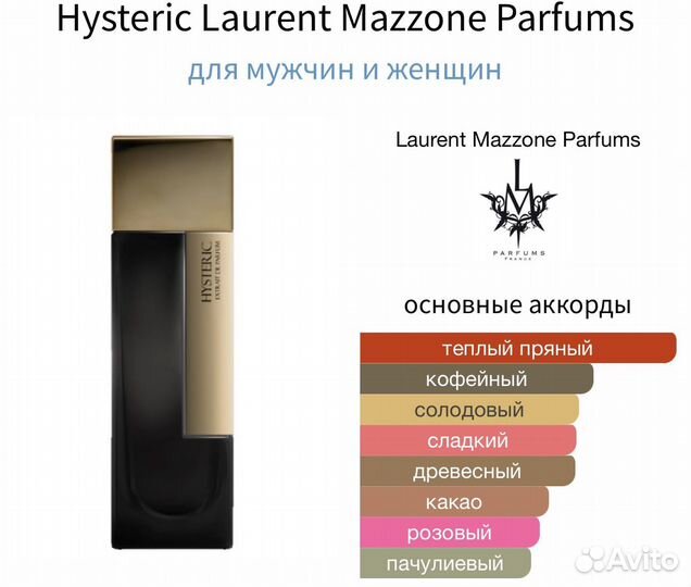 Hysteric laurent mazzone lm parfums