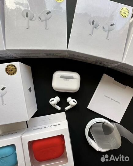 Airpods Все модели 2 premium / pro / 3 Lux