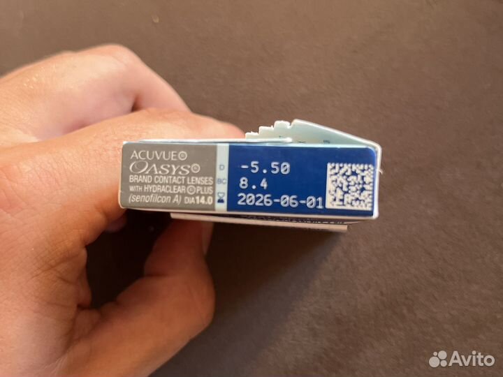 Линзы контактные