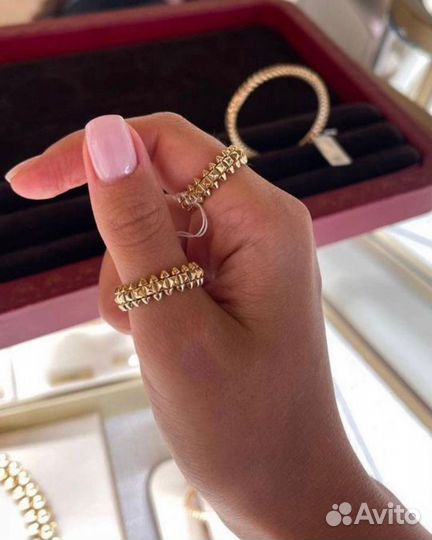 Кольцо clash de cartier