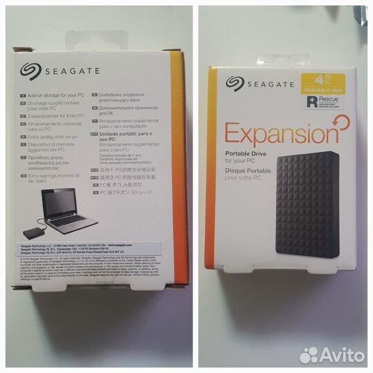 Seagate Expansion 4TB Внешний жёсткий диск