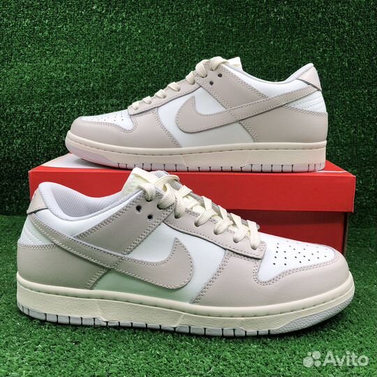 Nike Dunk Low SB Beige&White / Кроссовки мужские