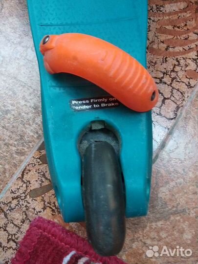 Самокат детский трехколесный бу