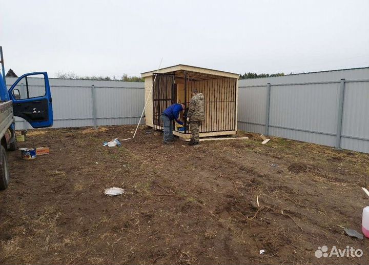 Вольер для собак уличный