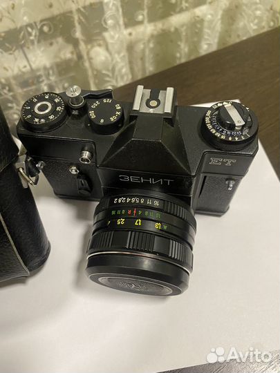 Плёночный фотоаппарат зенит ET