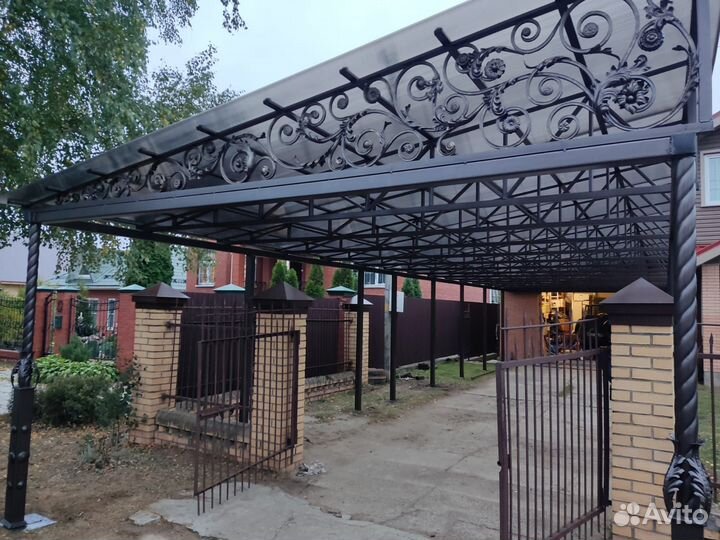 Беседки, навесы, перила, входные группы