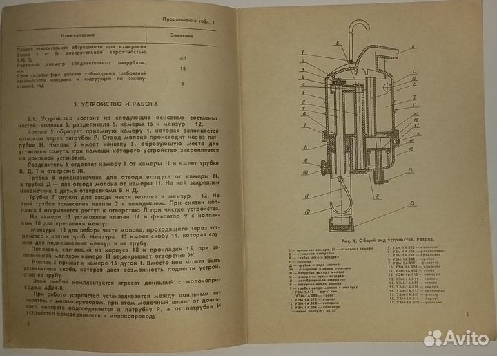 Техн. описание и инструкция по эксплуатации узм-1А
