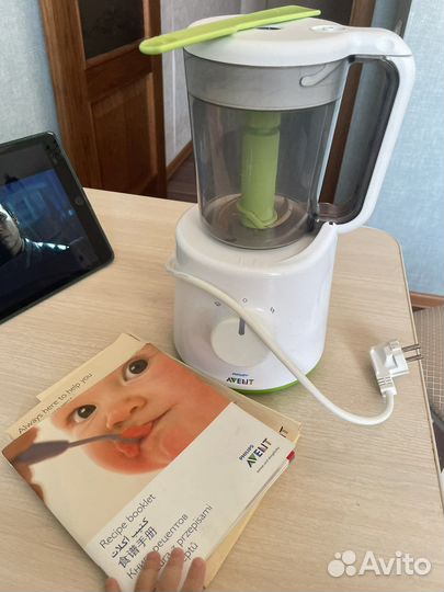 Пароварка блендер philips avent