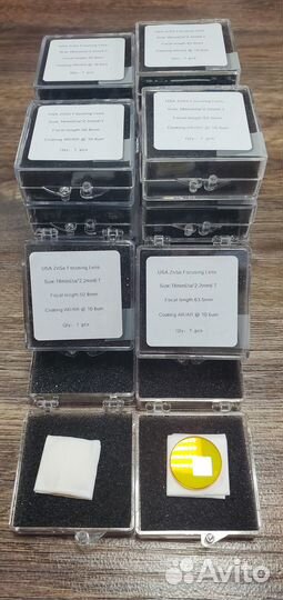 Линза, зеркало для лазера CO2, силиконовое кольцо