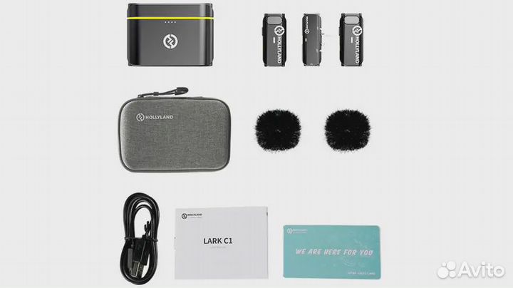 Микрофон Hollyland LarkC1 Duo(Lightning)