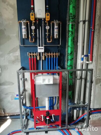 Отопление, водоснабжение и канализация. Сантехника