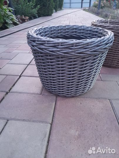 Кашпо из ротанта 12 л