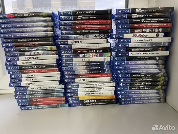 Sony playstation 4 диски