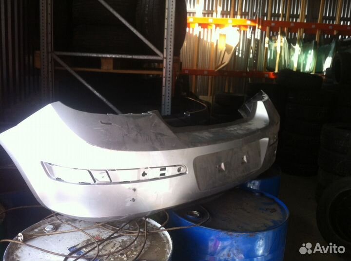 Бампер задний опель астра Н (opel astra h) хэтчбэк