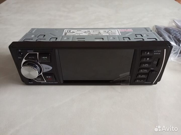 Магнитола 1 din AMPrime 4022D с экраном 4,1 дюйма