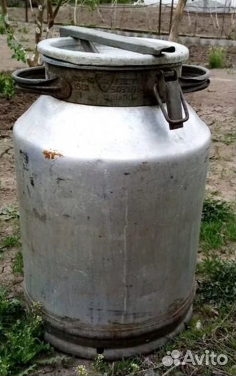 Фляга алюминиевая бу 40л