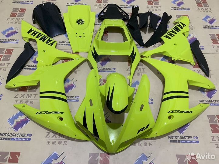 Yamaha YZF R1 2002-2003 мотопластик, обвес мото