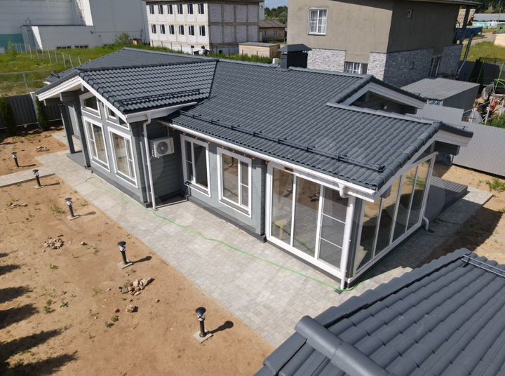 Коттедж 126 м² на участке 9 сот.