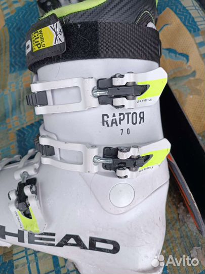 Горнолыжные ботинки детские head raptor
