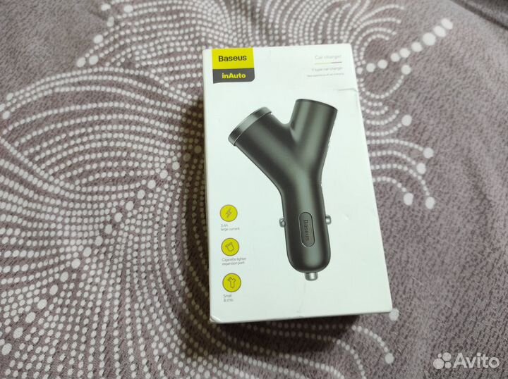 Автомобильный Usb разветвитель Baseus