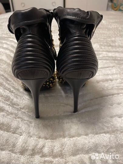 Ботильоны Alexander McQueen черные