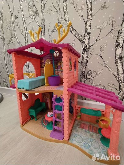 Игрушка домик и качели