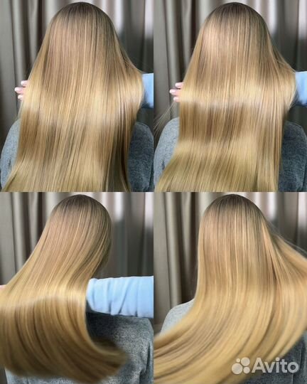 Модель на уход для волос