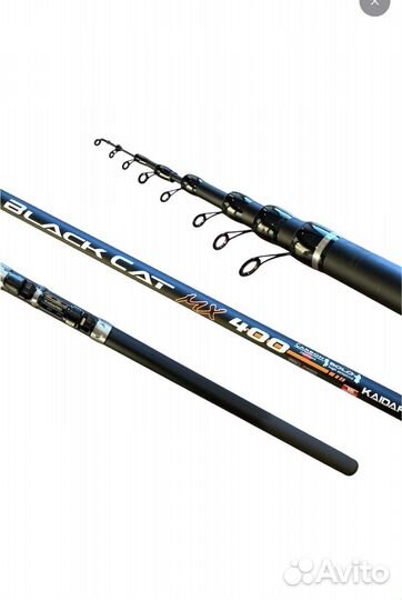 Удилище kaida Black Cat, от 5 гр до 25гр, 400см