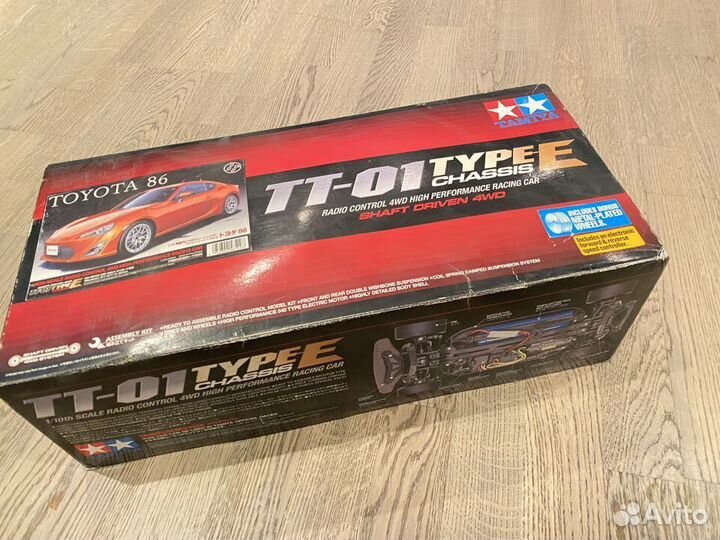 Радиоуправляемая модель Tamiya TT 01 Toyota Gt86