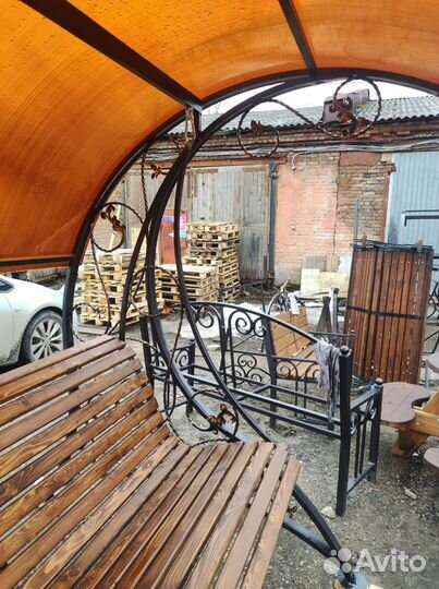 Качель подвесная для дачи