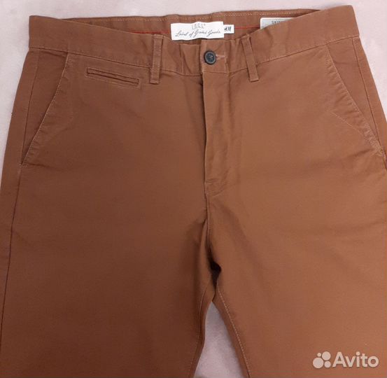 Брюки H&M. W32. Skinny Fit. Оригинал