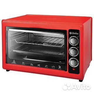 Духовка электрическая 1300 Вт 37 л delta D-0123