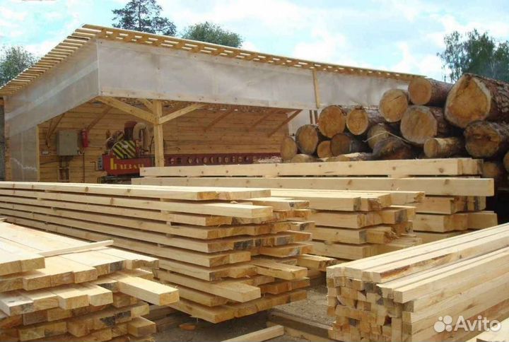 Брус 100х100х6000 с доставкой