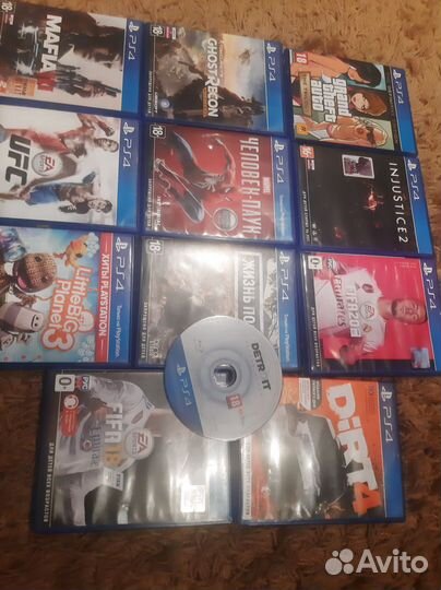 Sony playstation 4 диски