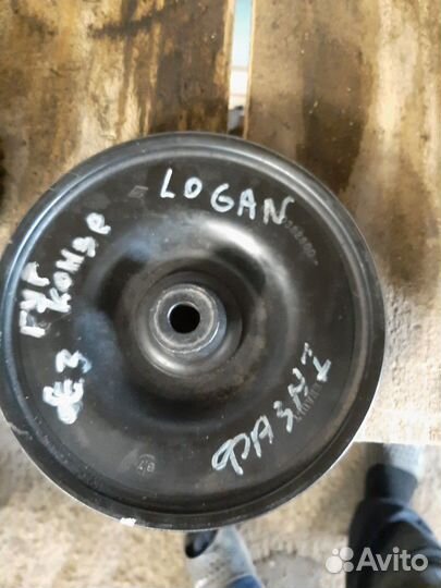 Renault logan sandero шкив коленвала