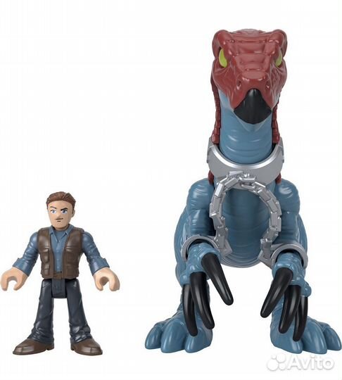 Новый набор imaginext Теризинозавр и Оуэн