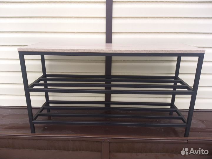 Обувница в стиле лофт