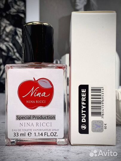 Духи женские нина ричи 33мл