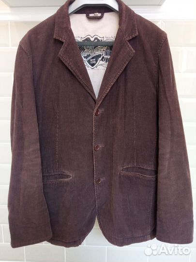 Вельветовый пиджак M